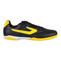 Chuteira Futsal Topper Furia - Adulto PRETO/AMARELO