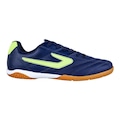 Chuteira Futsal Topper Furia - Adulto AZUL ESC/VERDE