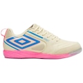Chuteira Futsal Adulto Umbro Pro 5 Bump BRANCO/AZUL