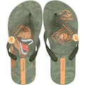 Chinelo Ipanema Jurassic Park - Infantil VERDE