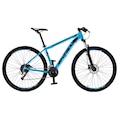 Bicicleta Aro 29 Krw Spotlight Alumínio Shimano Altus 24 Vel Hidráulico Suspensão C/ Trava Sx17 AZUL/PRETO