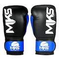 Luvas de Boxe Mks Combat Rustic Adulto PRETO/AZUL
