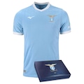 Camiseta Mizuno Edição Especial Lazio Jersey - Unissex AZUL