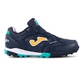 Chuteira Society Joma Top Flex Jr - Infantil AZUL CLA/AMARELO