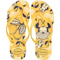 Chinelo de Dedo Havaianas Slim Disney Feminino AMARELO