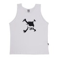 Camiseta Regata Masculina Oakley Heritage Skull Tank BRANCO