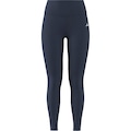 Calça Legging adidas Poliamida Treino Básica - Feminina AZUL ESCURO