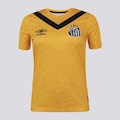 Camisa do Santos Iii 2024 Umbro - Feminina AMARELO
