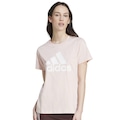 Camiseta adidas Loungewear - Feminina ROSA