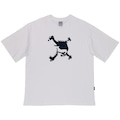Camiseta Oakley Heritage Skull Logo - Masculina BRANCO
