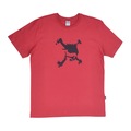Camiseta Oakley Heritage Skull Logo - Masculina VERMELHO