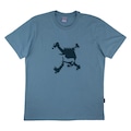 Camiseta Oakley Heritage Skull Logo - Masculina VERDE CLARO