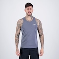 Camiseta Regata Fila Sport Melange Lux Masculina CINZA