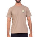 Camiseta Rip Curl Front Wettie Big Plus Size - Masculina CAQUI