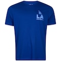 Camiseta New Era Los Angeles Dodgers Core Essentials Style - Masculina AZUL ESCURO