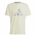 Camiseta adidas Logo Camuflada - Masculina BEGE