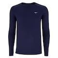 Camiseta Manga Longa Mizuno Pro Uv - Masculina AZUL