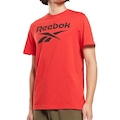 Camiseta Reebok Big Logo - Masculina VERMELHO