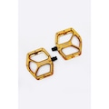 Pedal Hupi Strip Plataforma Rosca 9/16 OURO