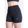 Bermuda Hupi Poliamida Curto - Feminina PRETO