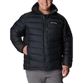 Jaqueta Columbia Labyrinth Loop com Capuz Plus Size - Masculina PRETO