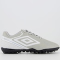 Chuteira Society Umbro Adamant Top Speed - Infantil CINZA