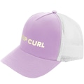 Boné Aba Curva Rip Curl Classic Surf Trucker Hat - Snapback - Adulto LILAS