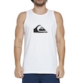 Camiseta Regata Quiksilver Comp Logo - Masculina BRANCO