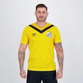 Camisa so Santos Iii 2024 Jogador Umbro - Masculina AMARELO