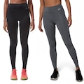 Calça Legging Olympikus Essential - 2 Unidades - Feminina CINZA