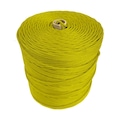 Bobina Gismar Redes Corda Fio 4Mm Trançada Polietileno AMARELO