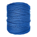Bobina Gismar Redes Corda Fio 6Mm Trançada Polietileno AZUL