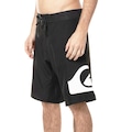 Bermuda Quiksilver Boardshort Everyday Side Logo 21 - Masculina PRETO
