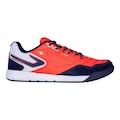 Chuteira Futsal Topper Top Dominator Pro V - Unissex LARANJA/BRANCO