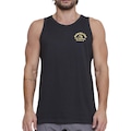 Camiseta Regata Quiksilver Classic Arch Masculina CINZA ESCURO