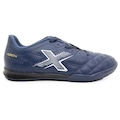 Chuteira Futsal Oxn Indoor Rio 2 Pro - Adulto AZUL ESC/BRANCO