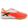 Chuteira Futsal Indoor Genio 4 Pro 2 Oxn - Adulto CORAL/BRANCO