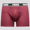Cueca Puma Boxer Cotton - Adulto VERMELHO
