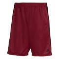 Bermuda Malha adidas Três Listras Aeroready - Masculina VINHO