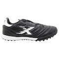 Chuteira de Society Victory 2 Pro Oxn - Adulto PRETO/BRANCO