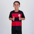 Camisa Flamengo Torcer Infantil Preta PRETO