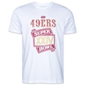 Camiseta New Era San Francisco 49Ers Core - Masculina BRANCO