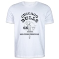 Camiseta New Era Chicago Bulls Core - Masculina OFF WHITE