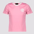 Camisa Flamengo Afeto Infantil Rosa ROSA