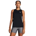 Regata Under Armour Tech Tank - Feminina PRETO