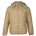 Jaqueta Puffer New Era Leve Flag - Masculina MARROM CLARO