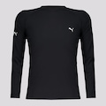 Camiseta Puma Manga Longa Uv50+ - Infantil PRETO