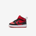 Tênis Nike Court Borough Mid 2 - Infantil VERMELHO/PRETO