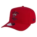 Boné New Era A-Frame Nba Miami Heat - Adulto VERMELHO