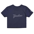 Cropped New Era Mlb New York Yankees - Feminino AZUL